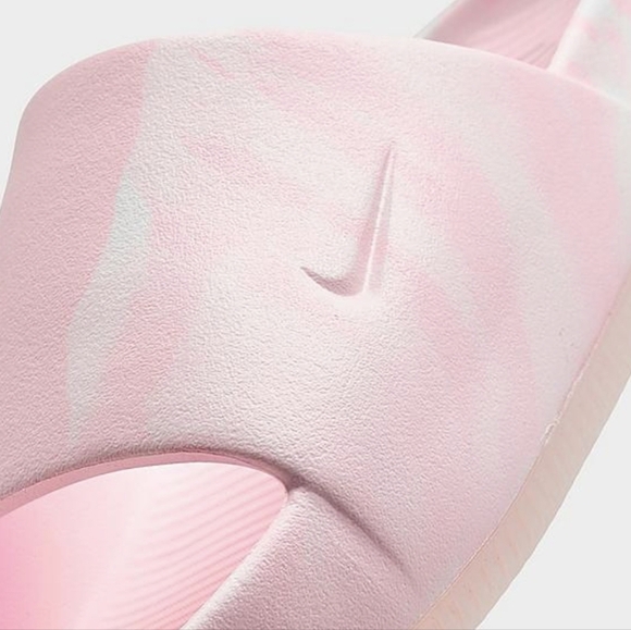 Nike Pink Slide Sandals Size 11 Worn Once - Picture 2 of 8